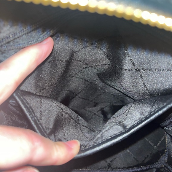 Michael Kors Abbey Medium Studded Pebbled Leather Backpack - Picture 6 of 9